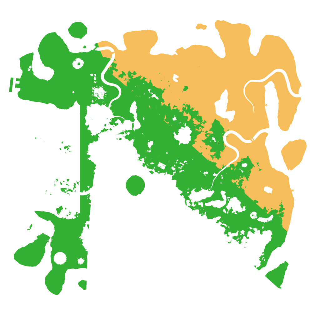 Biome Rust Map: Procedural Map, Size: 4500, Seed: 42022010