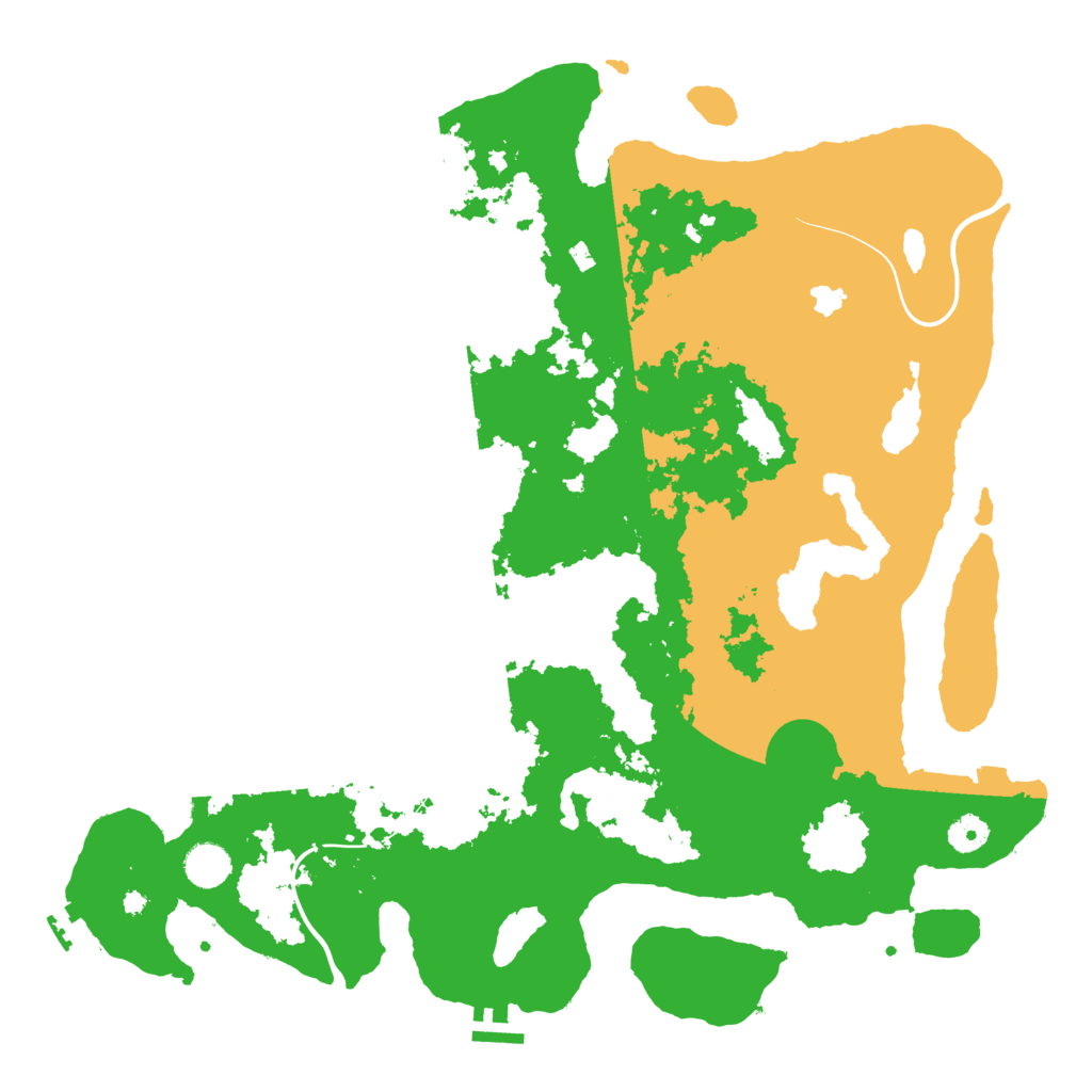 Biome Rust Map: Procedural Map, Size: 4250, Seed: 1684043498