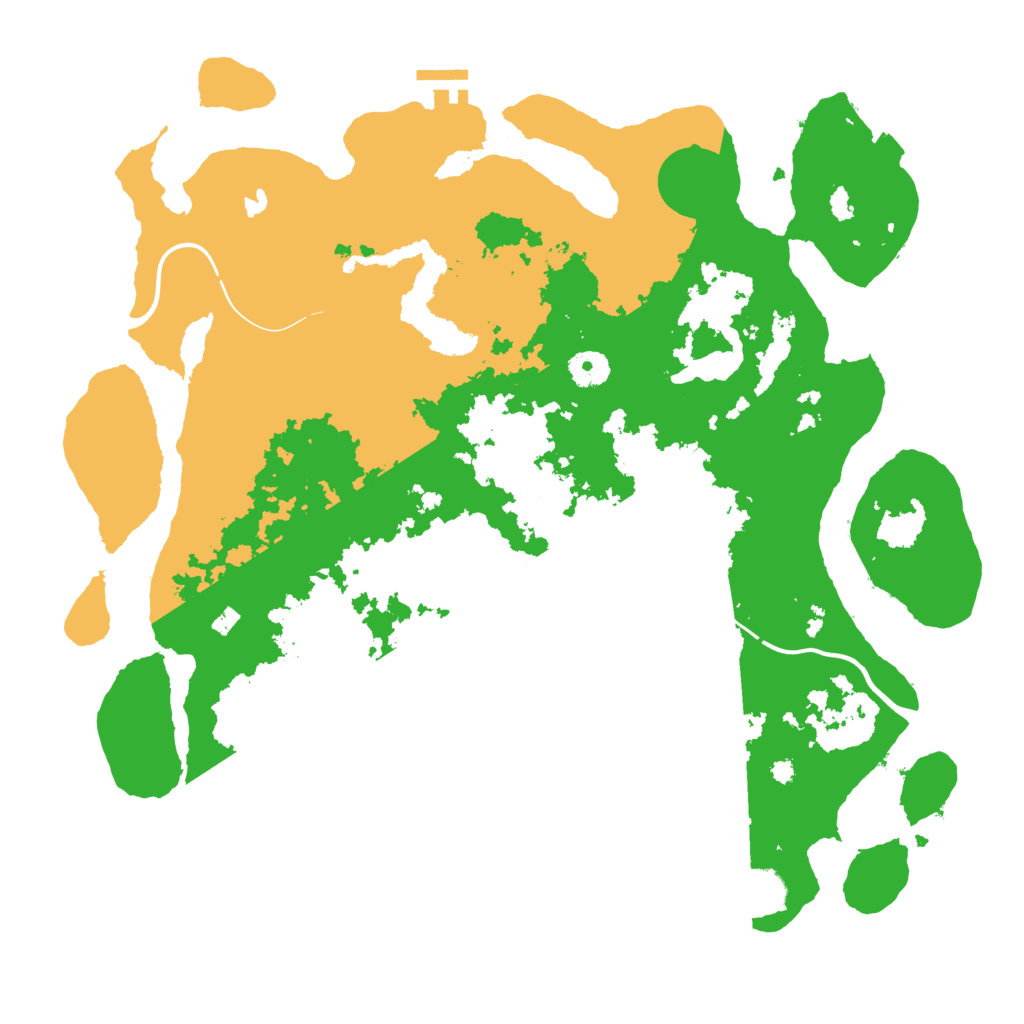 Biome Rust Map: Procedural Map, Size: 4000, Seed: 106875255