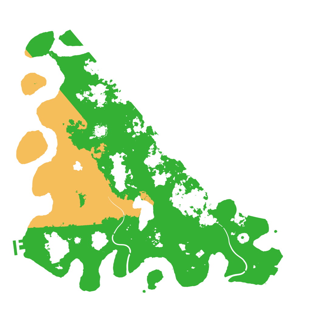 Biome Rust Map: Procedural Map, Size: 4250, Seed: 246127388