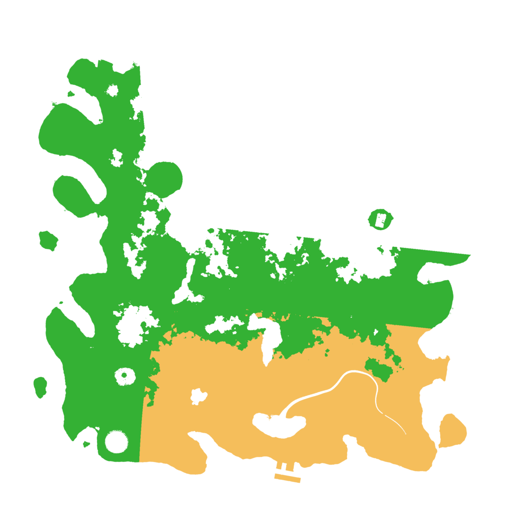 Biome Rust Map: Procedural Map, Size: 4000, Seed: 366588677