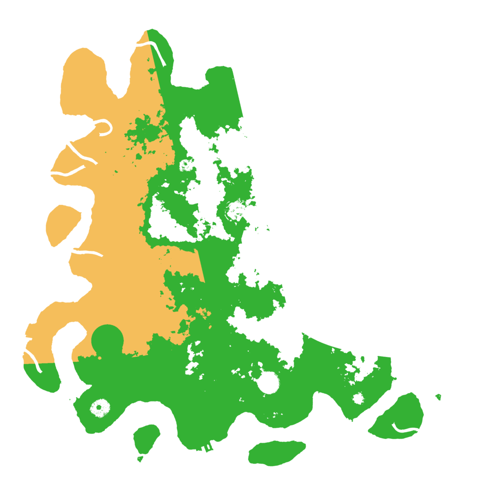 Biome Rust Map: Procedural Map, Size: 4050, Seed: 856471178