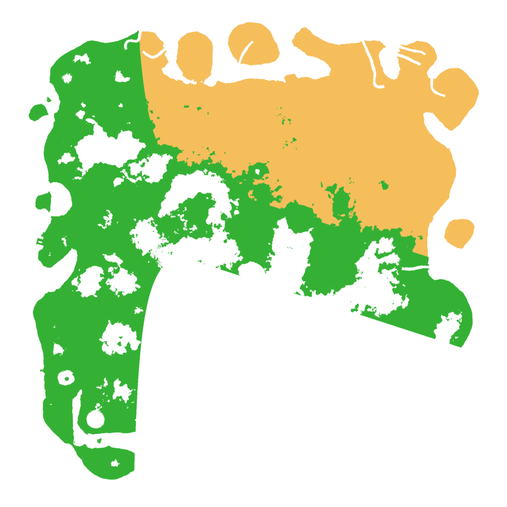 Biome Rust Map: Procedural Map, Size: 5000, Seed: 546456456