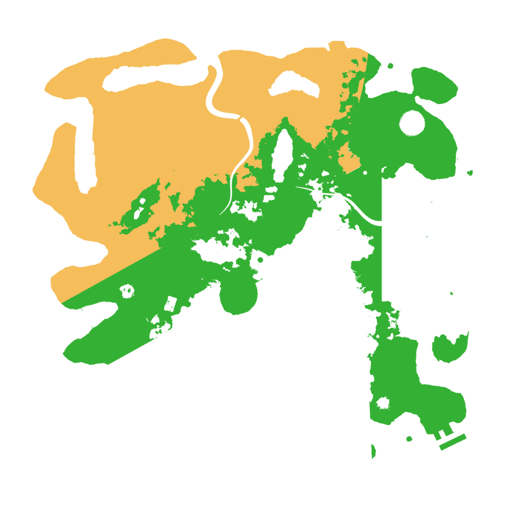 Biome Rust Map: Procedural Map, Size: 3650, Seed: 1756759