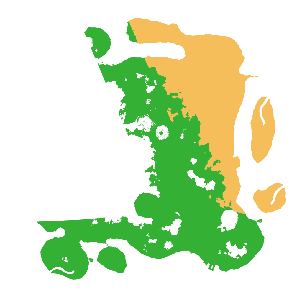 Biome Rust Map: Procedural Map, Size: 3250, Seed: 2113240096