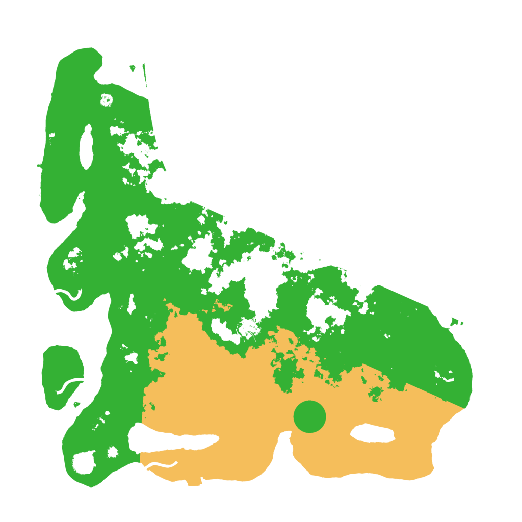 Biome Rust Map: Procedural Map, Size: 4250, Seed: 613401060