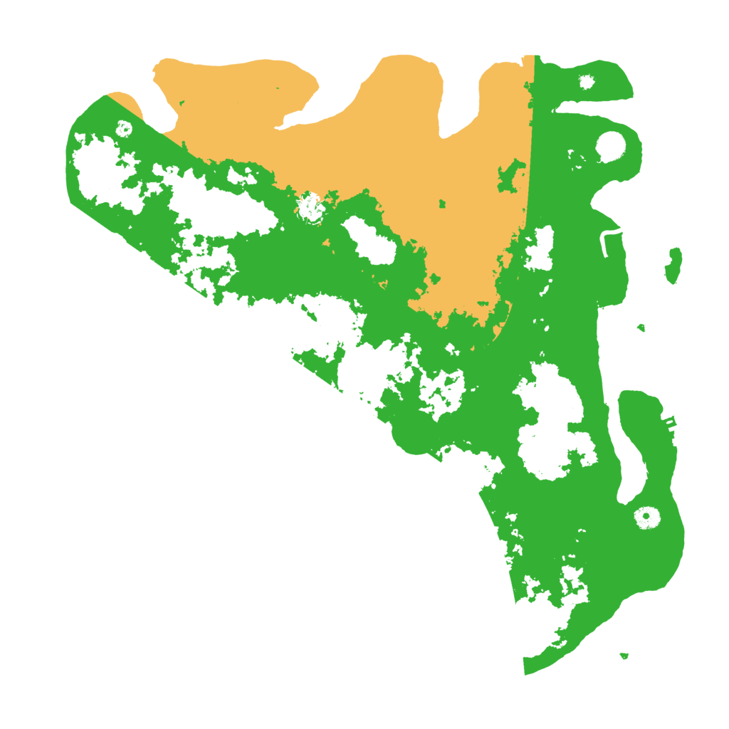 Biome Rust Map: Procedural Map, Size: 4500, Seed: 783337246