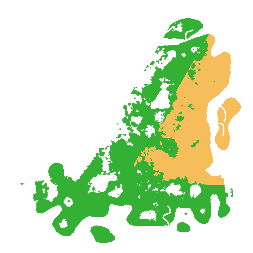 Biome Rust Map: Procedural Map, Size: 4250, Seed: 1289663540