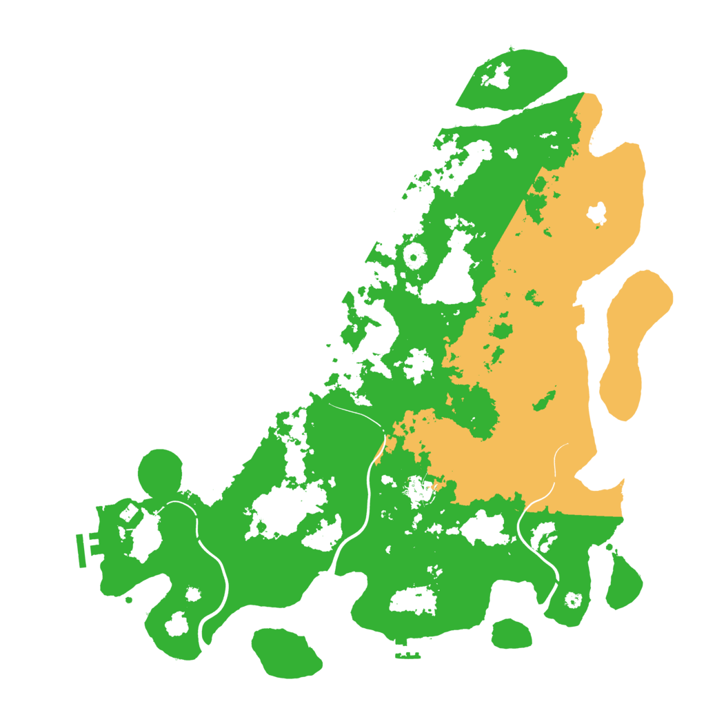Biome Rust Map: Procedural Map, Size: 4250, Seed: 1289663540