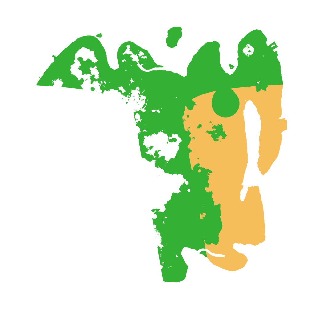 Biome Rust Map: Procedural Map, Size: 3000, Seed: 1420985938