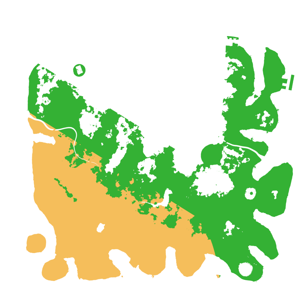 Biome Rust Map: Procedural Map, Size: 4000, Seed: 1444627581