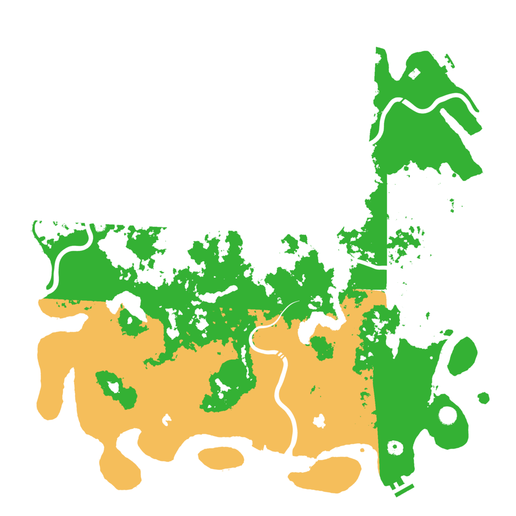 Biome Rust Map: Procedural Map, Size: 5000, Seed: 182013
