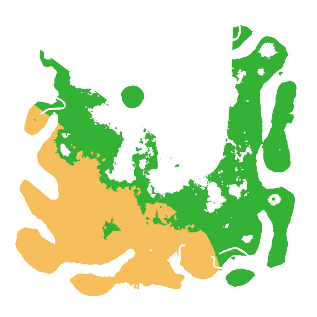 Biome Rust Map: Procedural Map, Size: 4000, Seed: 87401244