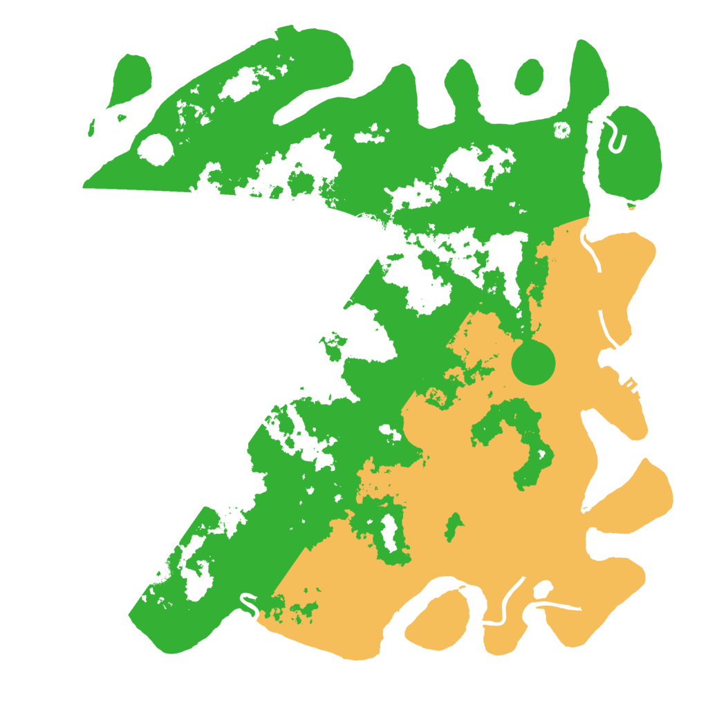 Biome Rust Map: Procedural Map, Size: 4250, Seed: 372820012