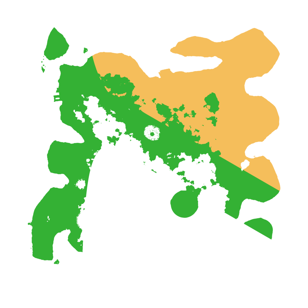 Biome Rust Map: Procedural Map, Size: 3000, Seed: 1941411509