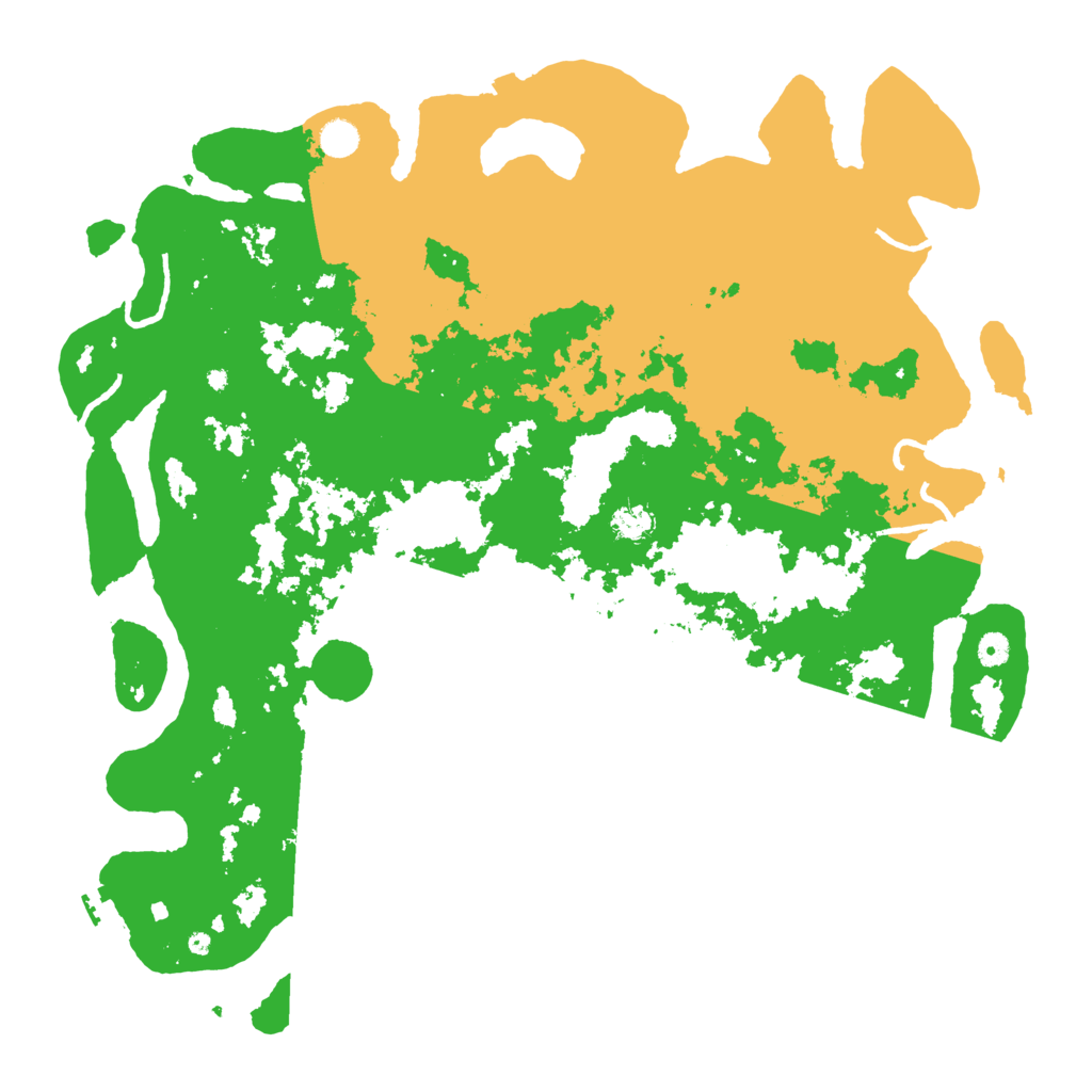 Biome Rust Map: Procedural Map, Size: 5000, Seed: 538202605