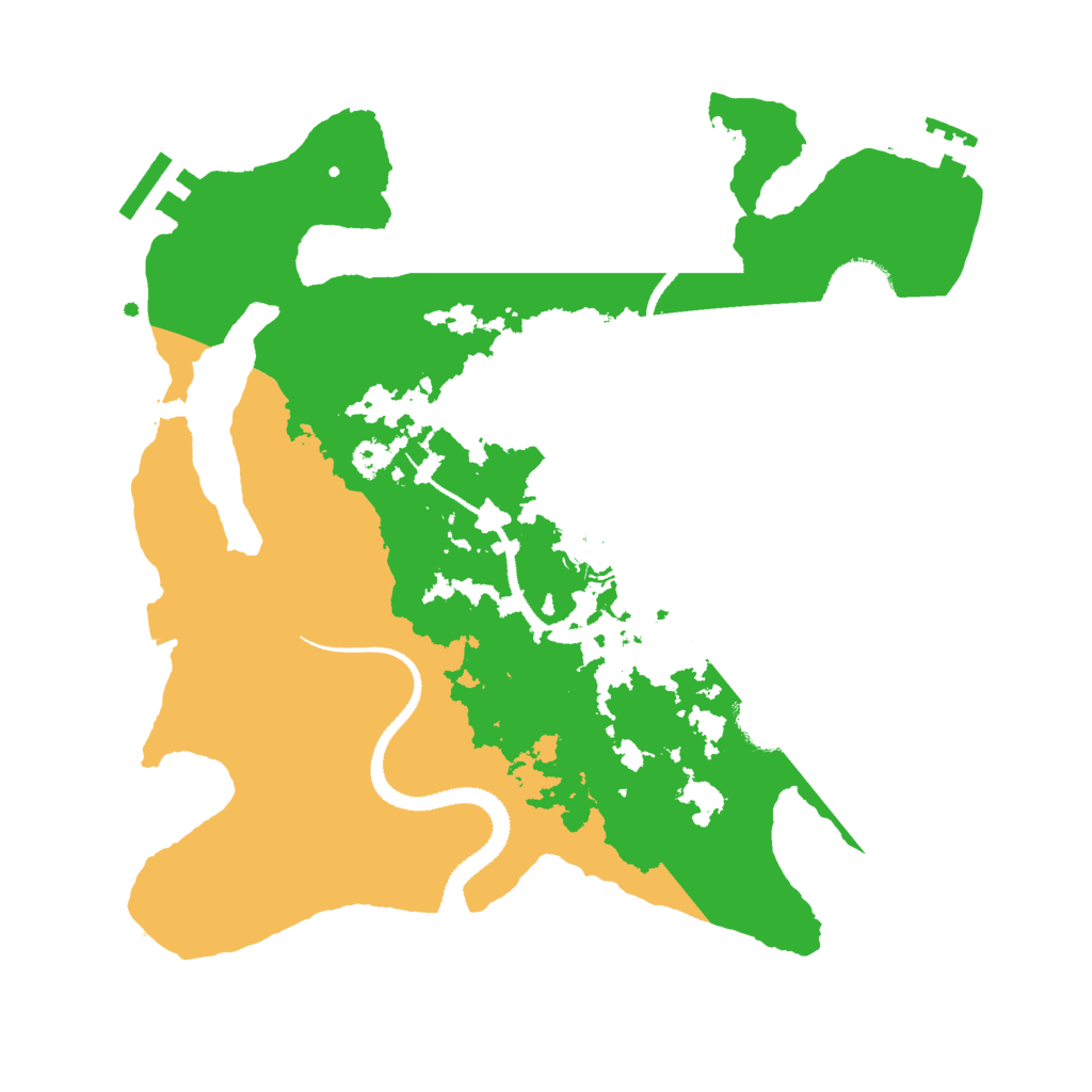 Biome Rust Map: Procedural Map, Size: 3000, Seed: 1912244875