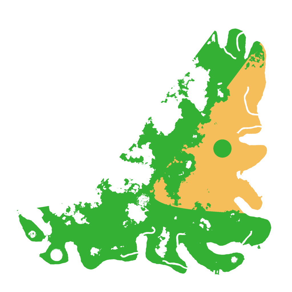 Biome Rust Map: Procedural Map, Size: 4250, Seed: 605404857