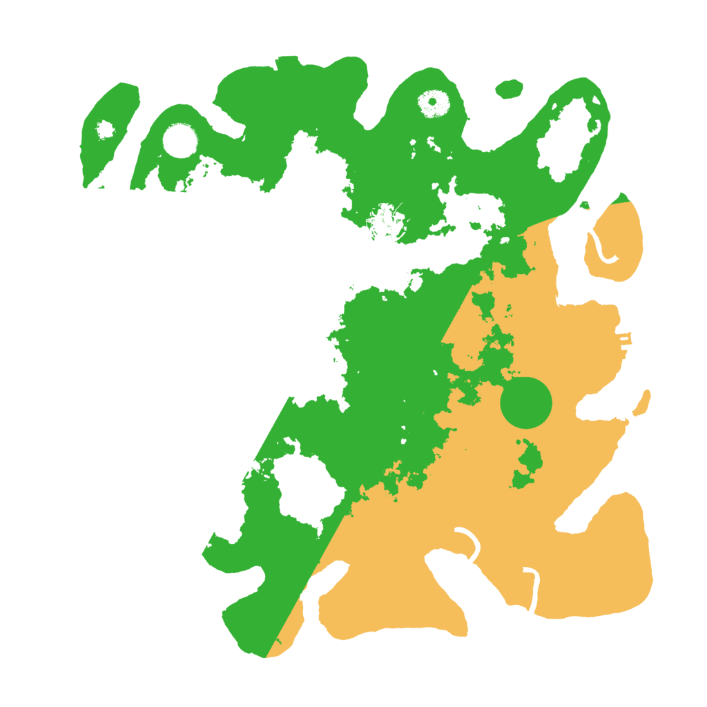 Biome Rust Map: Procedural Map, Size: 3600, Seed: 196372893