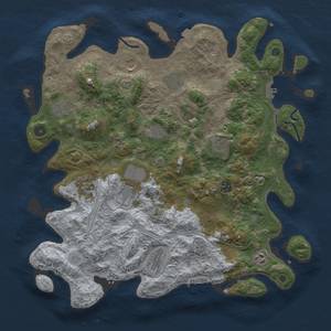 Thumbnail Rust Map: Procedural Map, Size: 4250, Seed: 773261073, 19 Monuments