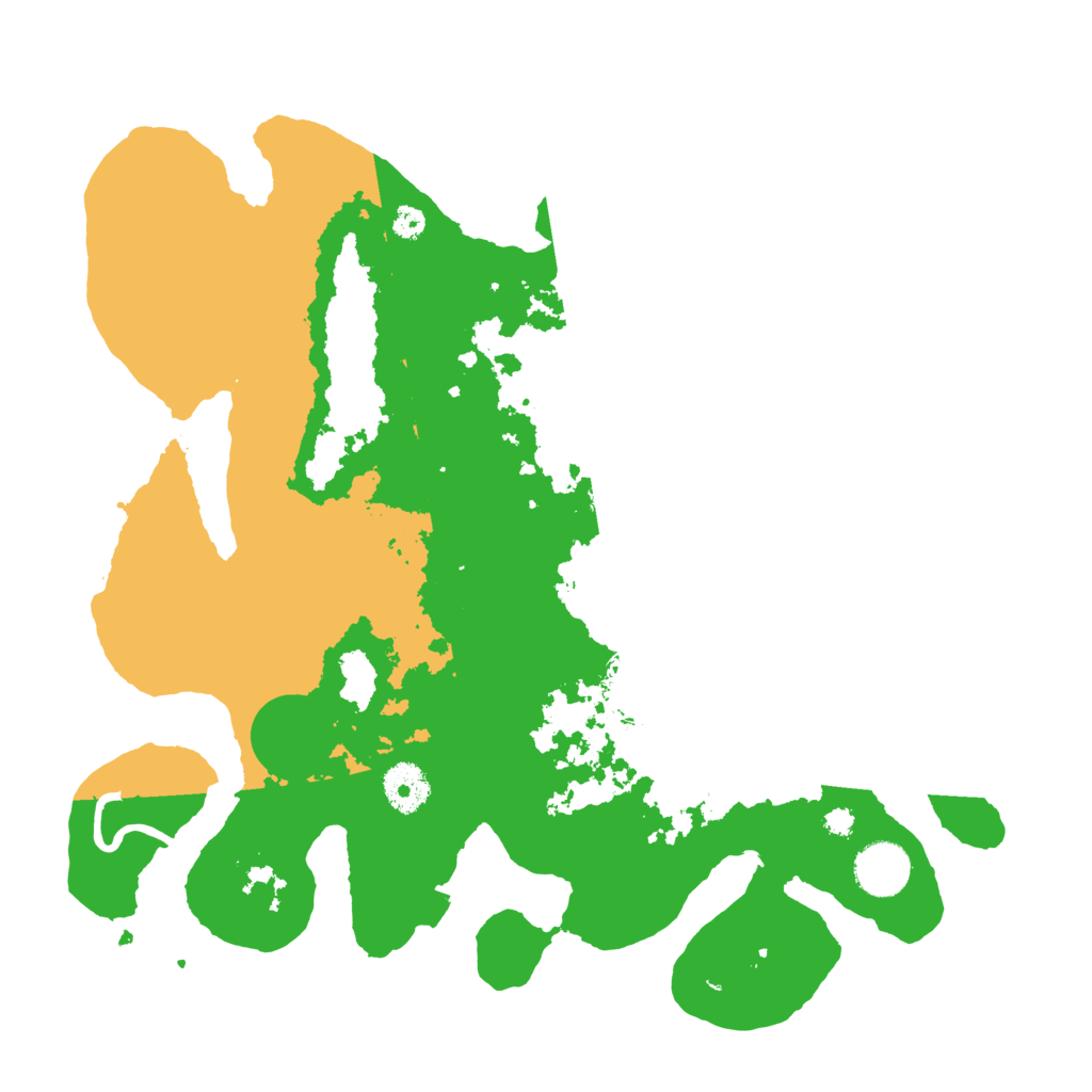 Biome Rust Map: Procedural Map, Size: 3500, Seed: 1637571649