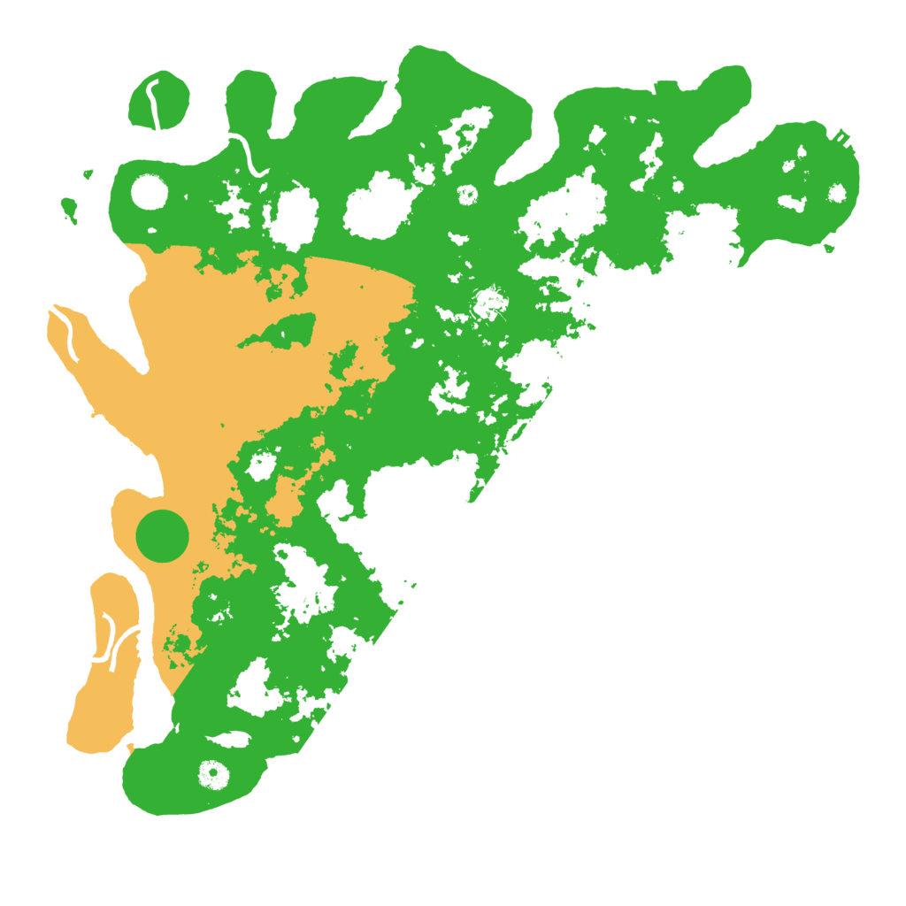 Biome Rust Map: Procedural Map, Size: 4500, Seed: 247149413