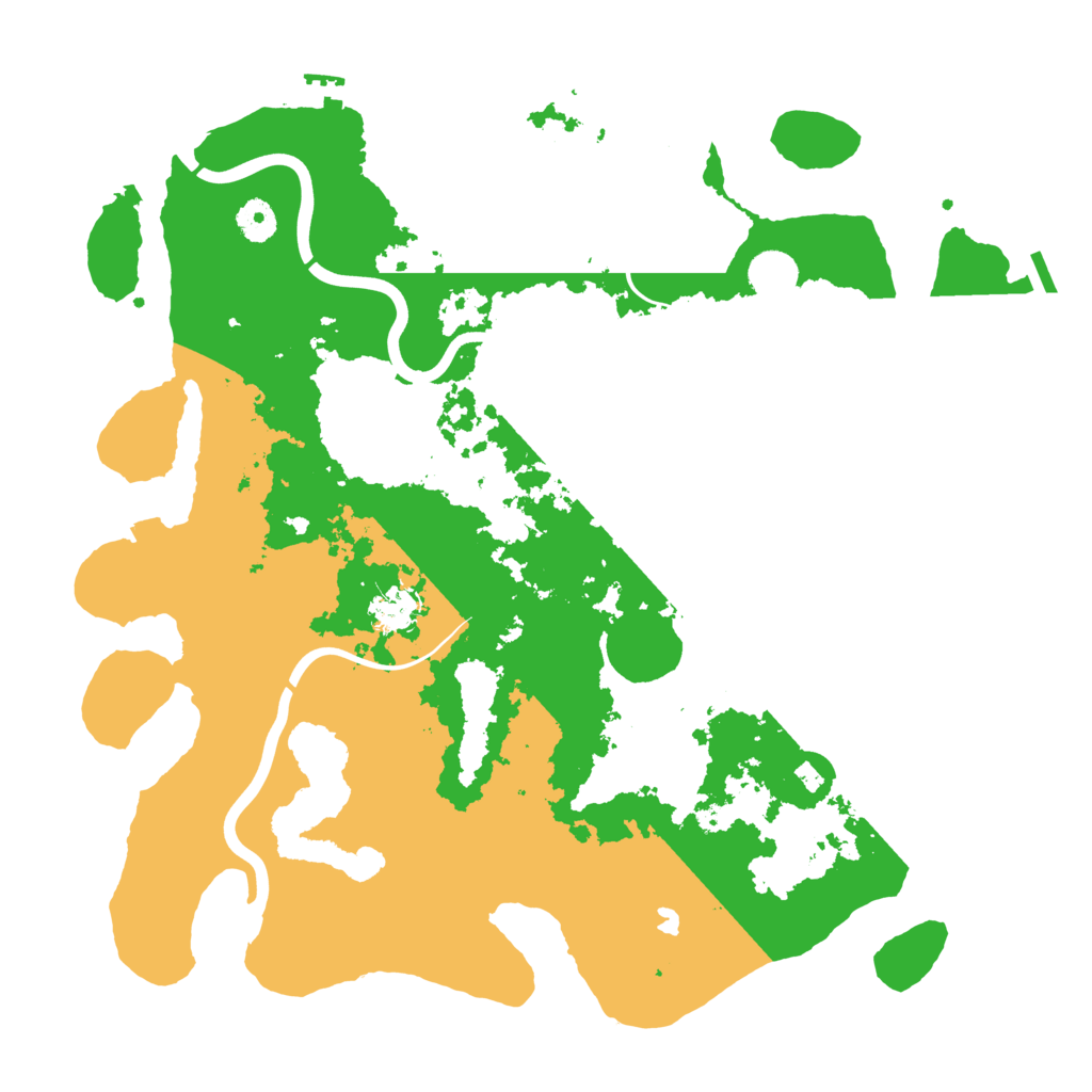 Biome Rust Map: Procedural Map, Size: 4050, Seed: 2061291438