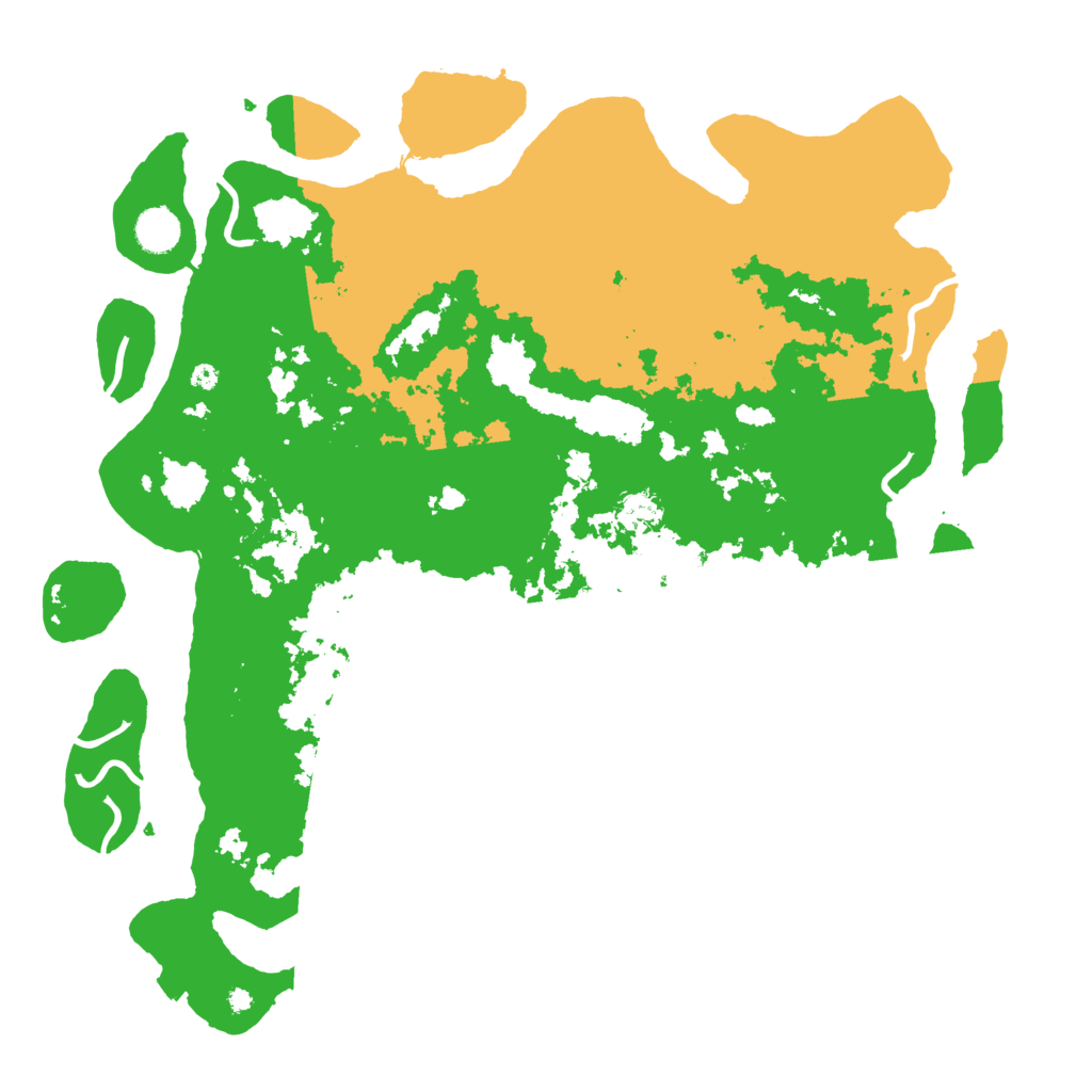 Biome Rust Map: Procedural Map, Size: 4250, Seed: 8151337