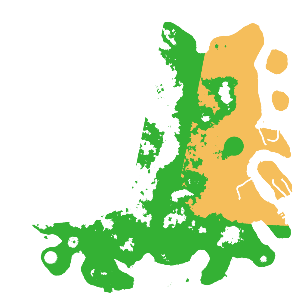 Biome Rust Map: Procedural Map, Size: 4275, Seed: 490474382
