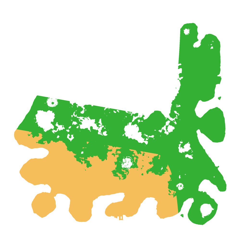 Biome Rust Map: Procedural Map, Size: 3700, Seed: 723622347