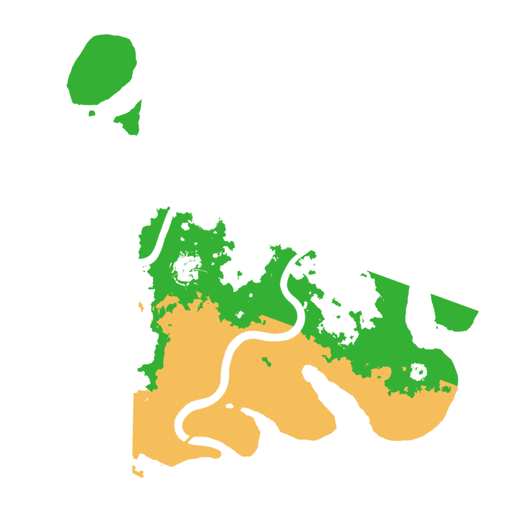 Biome Rust Map: Procedural Map, Size: 3000, Seed: 1910443291