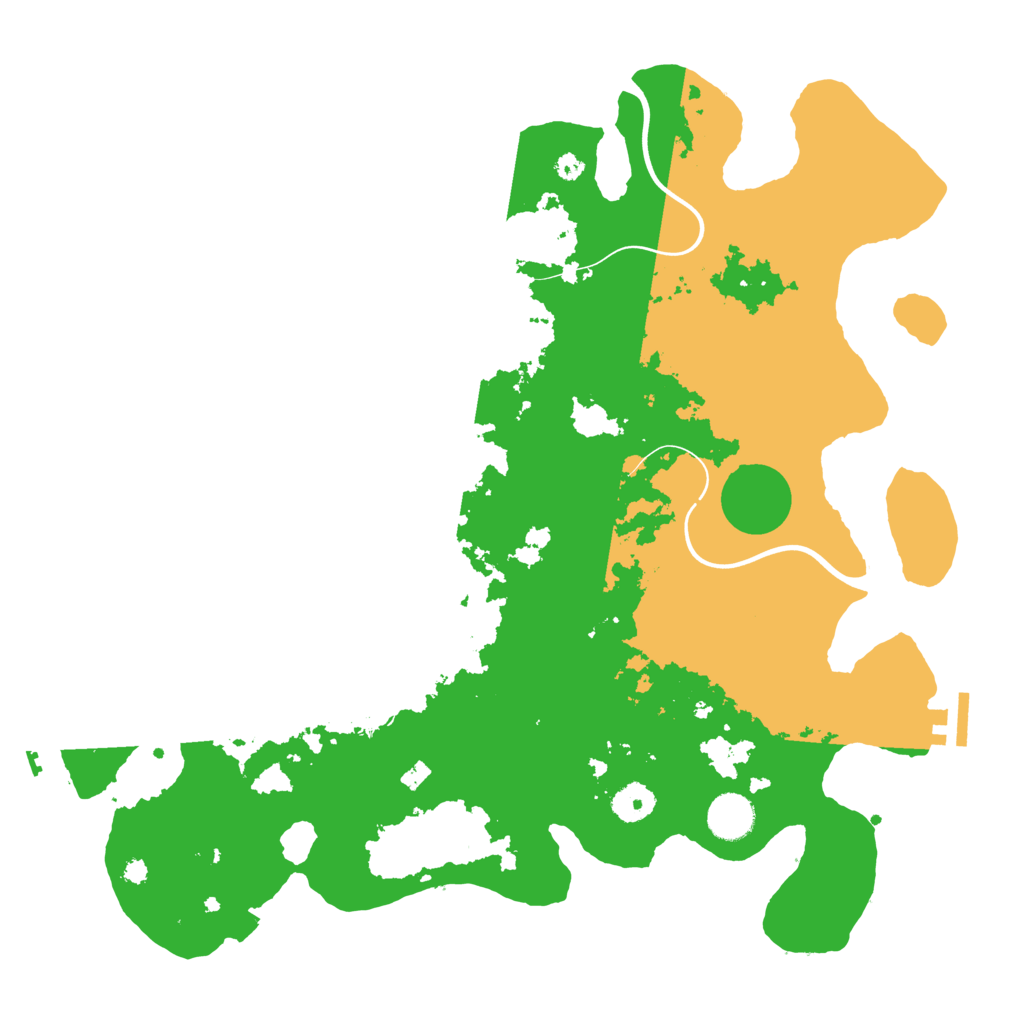 Biome Rust Map: Procedural Map, Size: 3850, Seed: 1827187767