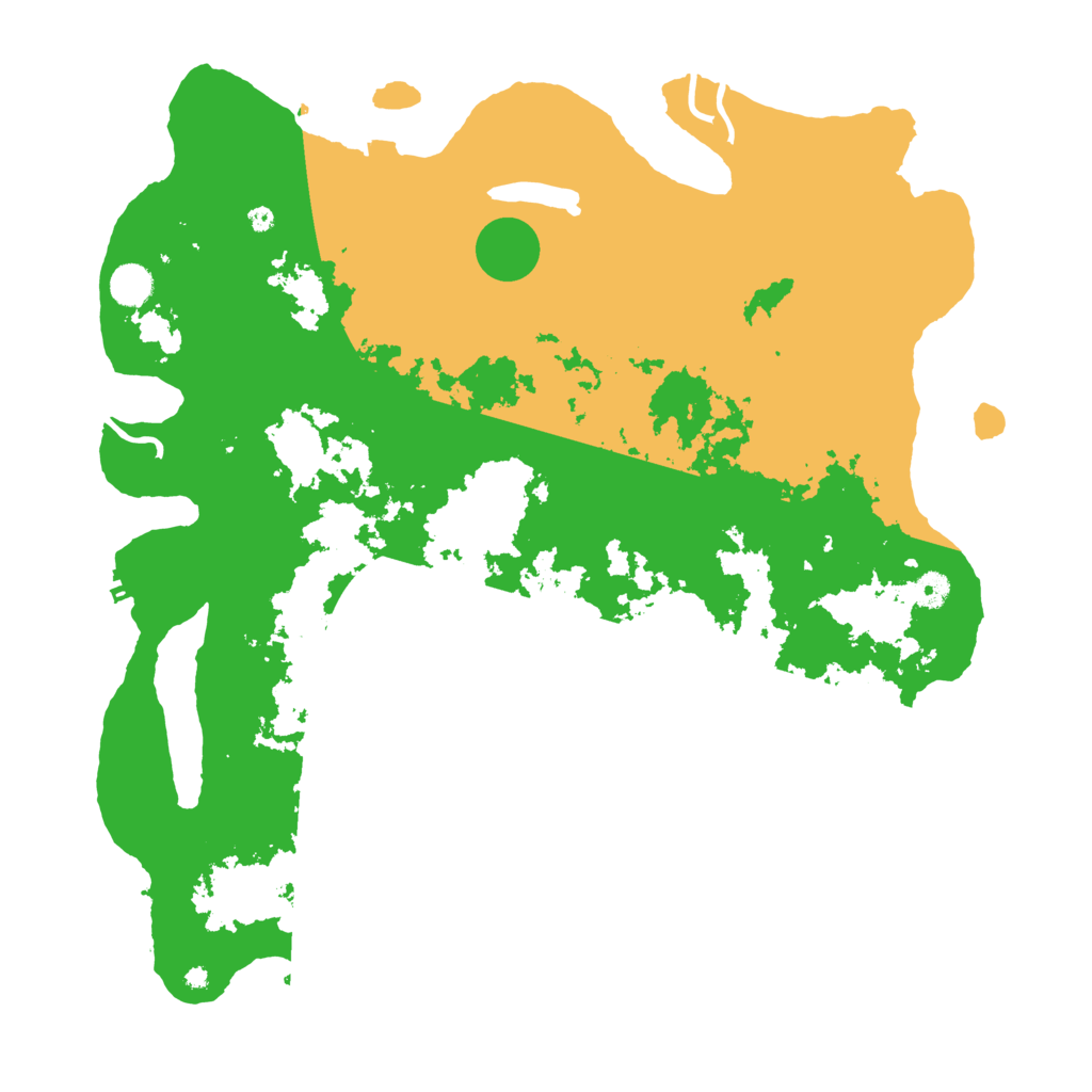 Biome Rust Map: Procedural Map, Size: 4500, Seed: 24622521