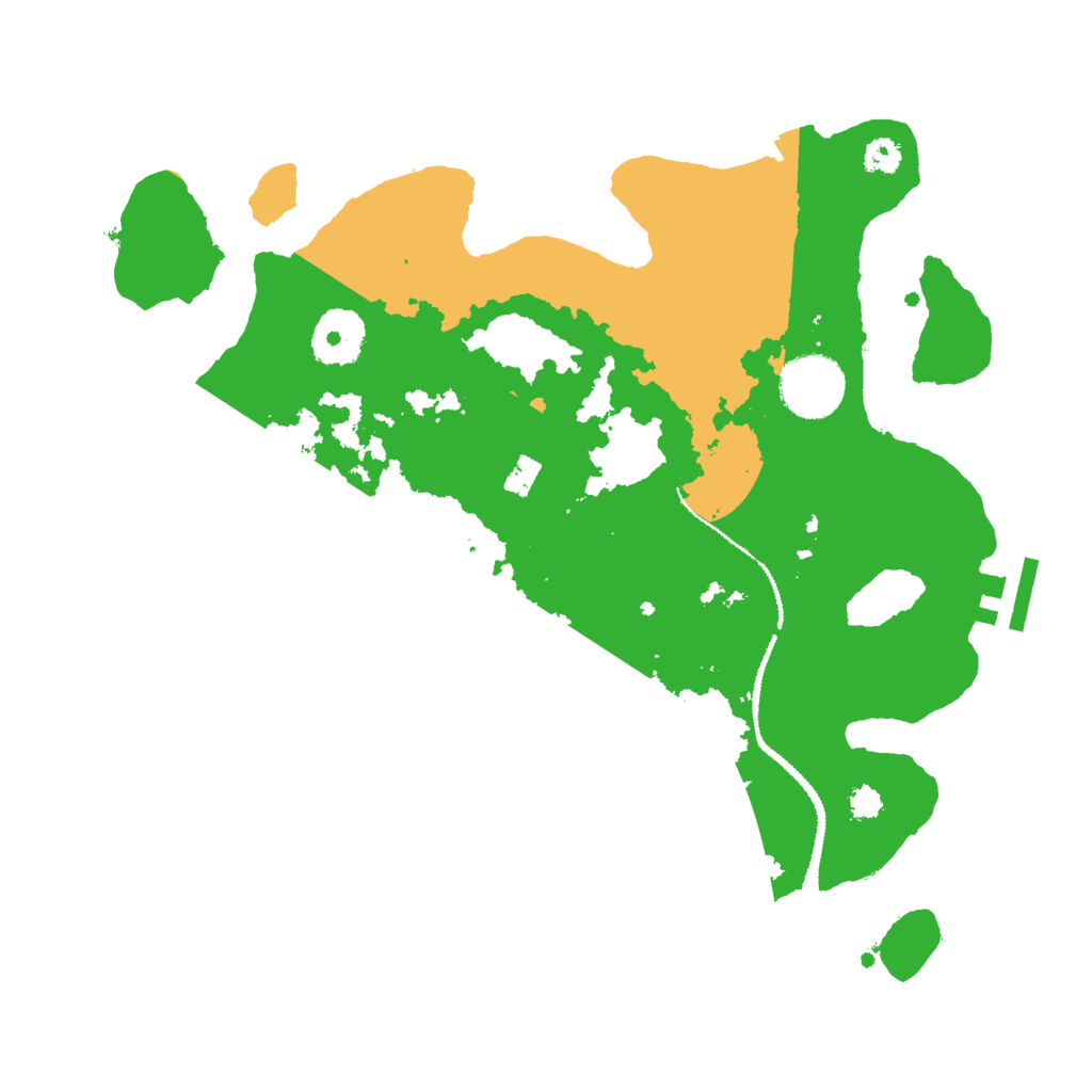 Biome Rust Map: Procedural Map, Size: 3000, Seed: 1819728435