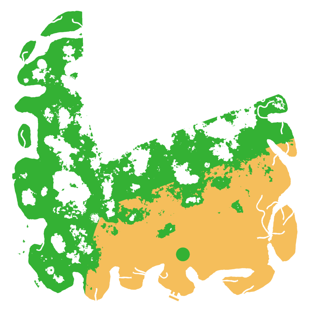 Biome Rust Map: Procedural Map, Size: 6000, Seed: 5784