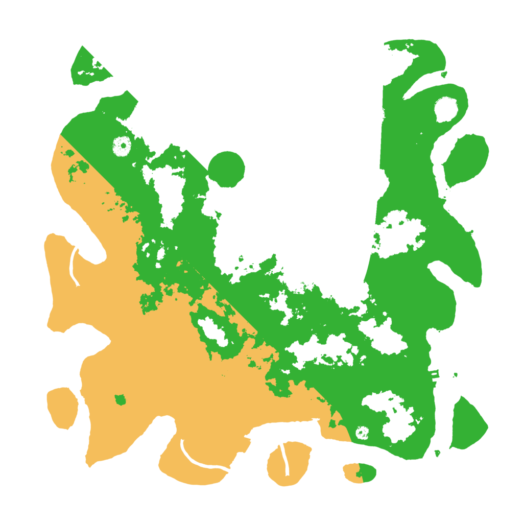 Biome Rust Map: Procedural Map, Size: 4000, Seed: 3350