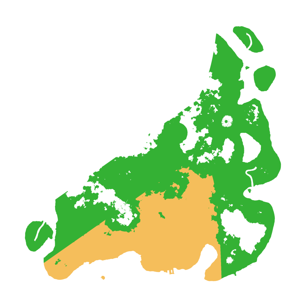 Biome Rust Map: Procedural Map, Size: 4000, Seed: 1662827397