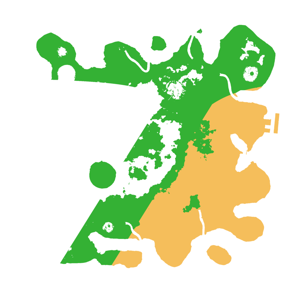 Biome Rust Map: Procedural Map, Size: 3000, Seed: 623842287