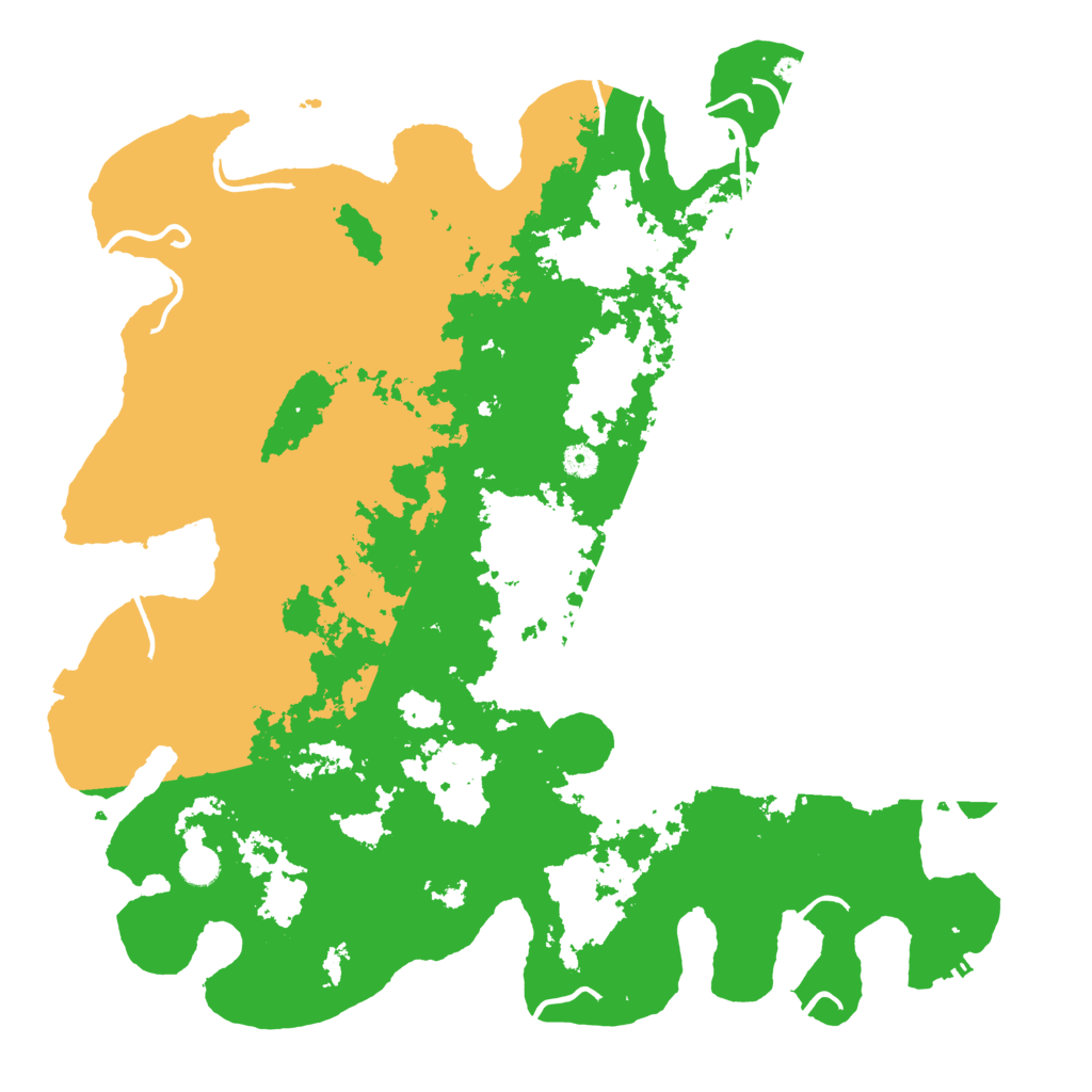 Biome Rust Map: Procedural Map, Size: 4808, Seed: 6628379