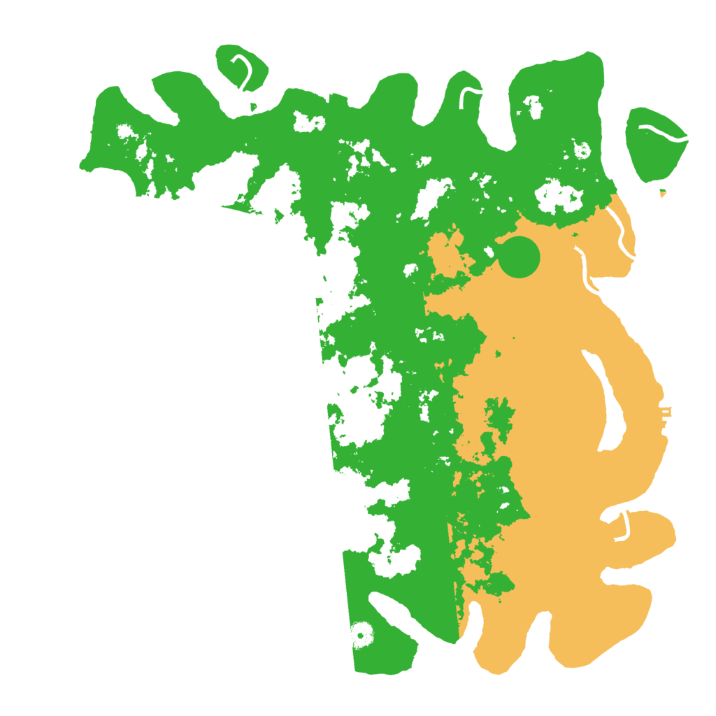 Biome Rust Map: Procedural Map, Size: 4500, Seed: 1775069866