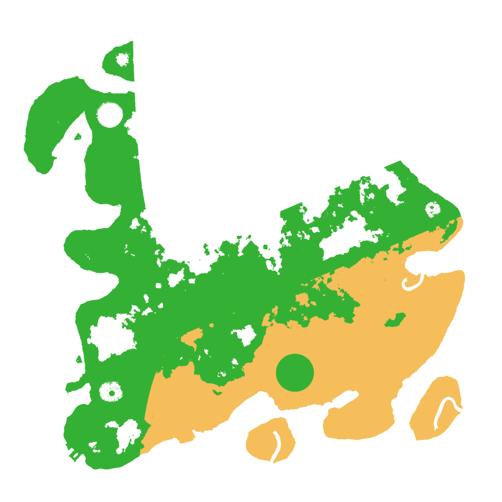 Biome Rust Map: Procedural Map, Size: 3500, Seed: 770428454