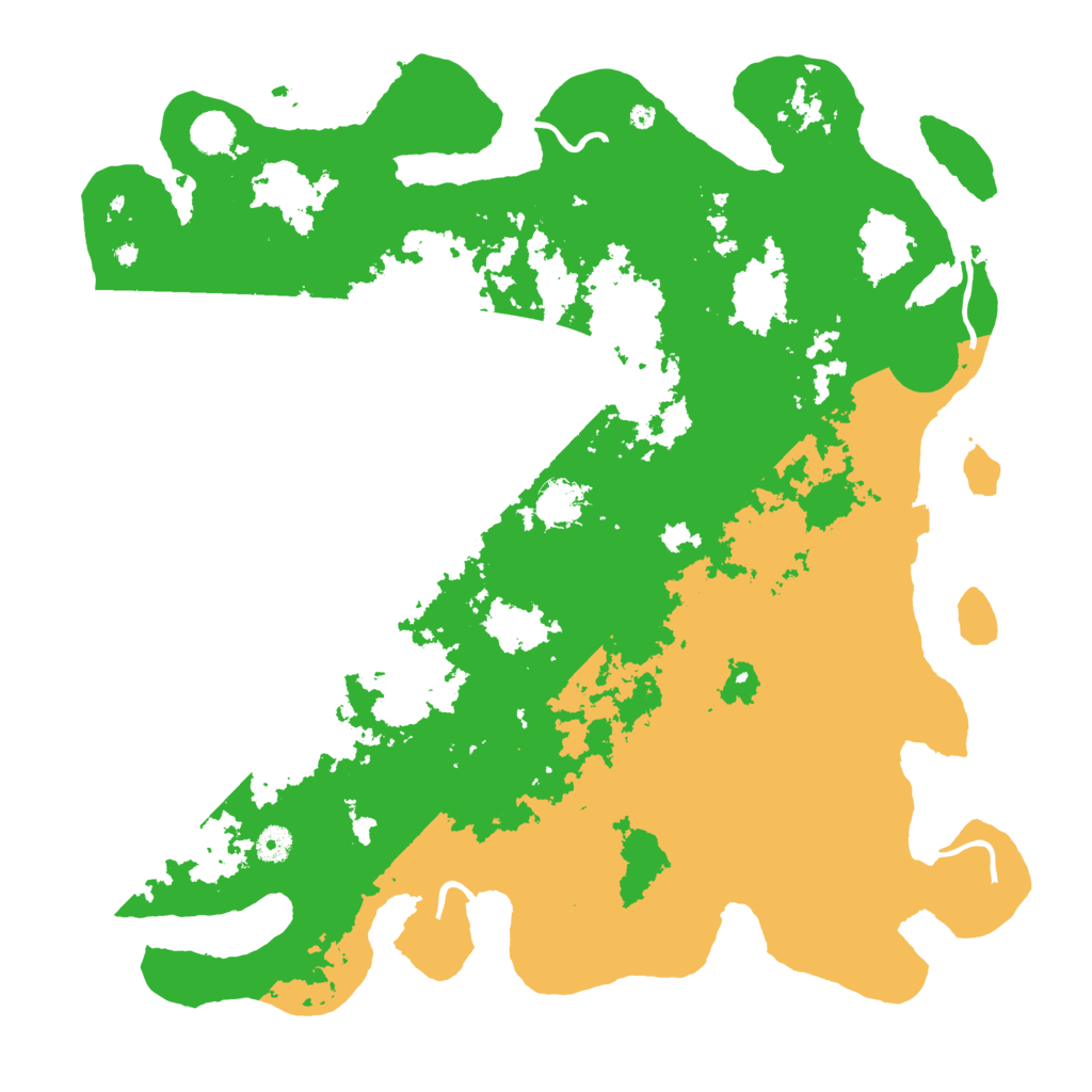 Biome Rust Map: Procedural Map, Size: 4500, Seed: 1610161