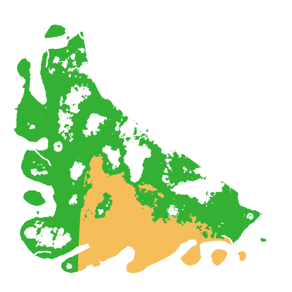 Biome Rust Map: Procedural Map, Size: 4500, Seed: 173425141