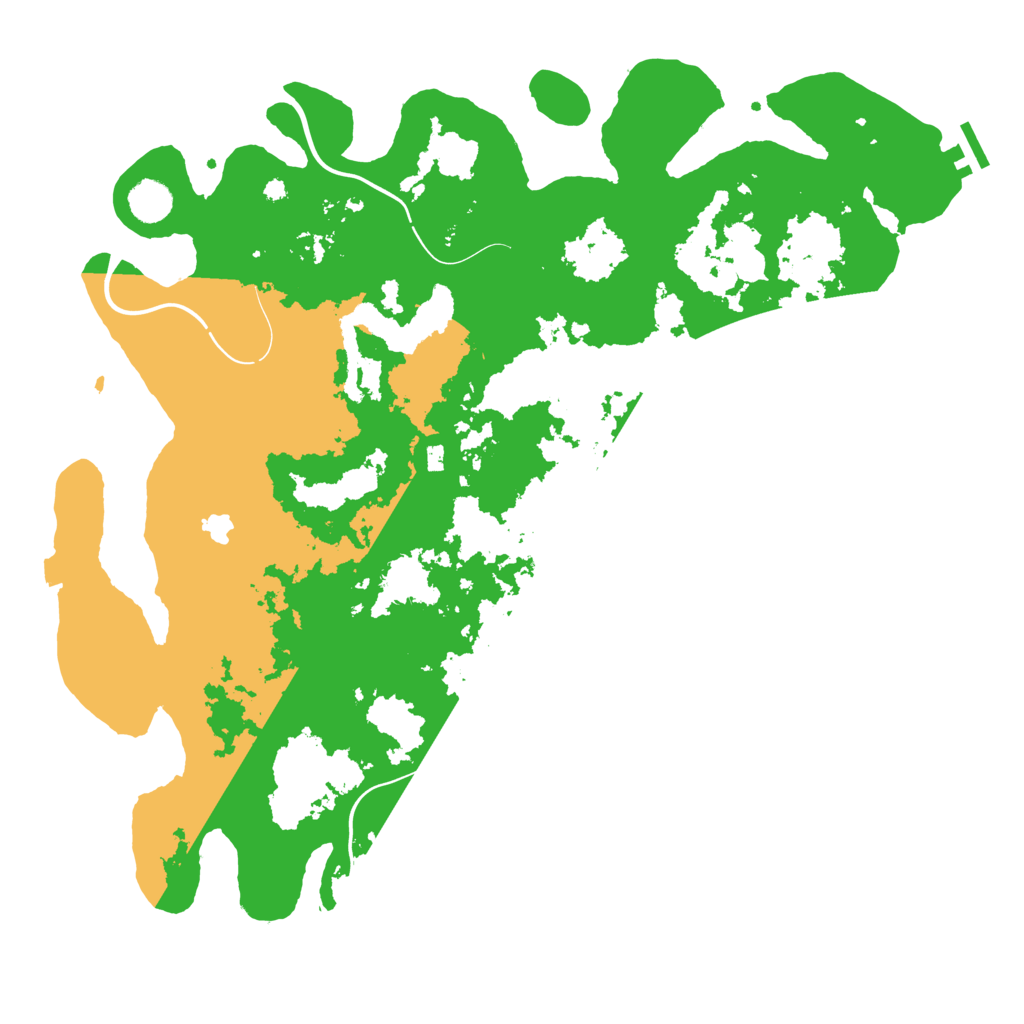 Biome Rust Map: Procedural Map, Size: 4250, Seed: 1581028863