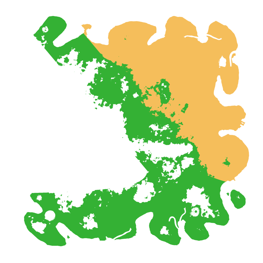 Biome Rust Map: Procedural Map, Size: 4500, Seed: 3658763