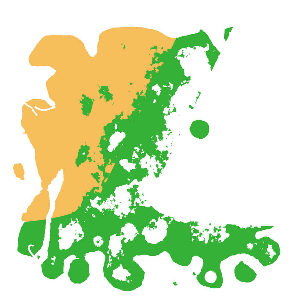 Biome Rust Map: Procedural Map, Size: 4500, Seed: 84090415