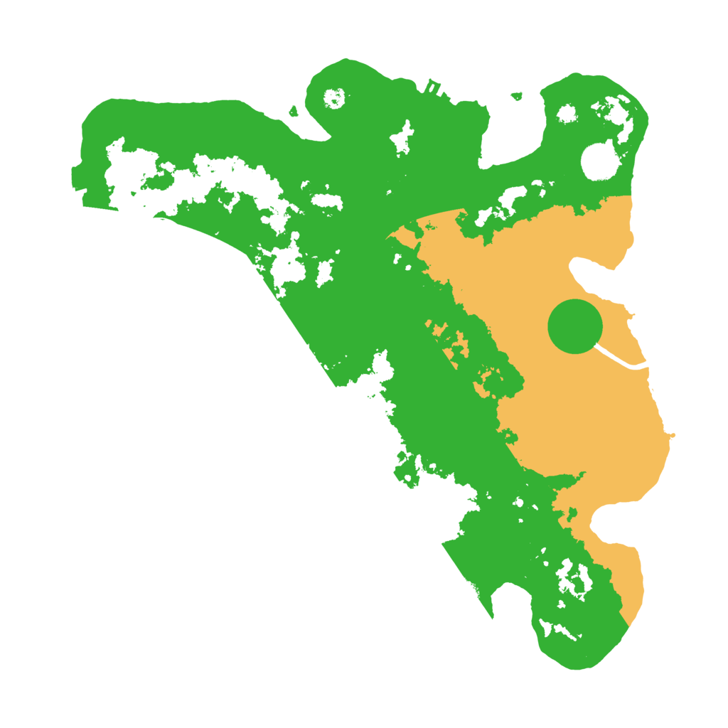 Biome Rust Map: Procedural Map, Size: 3500, Seed: 847164820