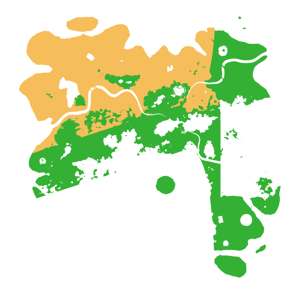 Biome Rust Map: Procedural Map, Size: 4500, Seed: 357066010