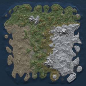 Thumbnail Rust Map: Procedural Map, Size: 5500, Seed: 1967553308, 19 Monuments