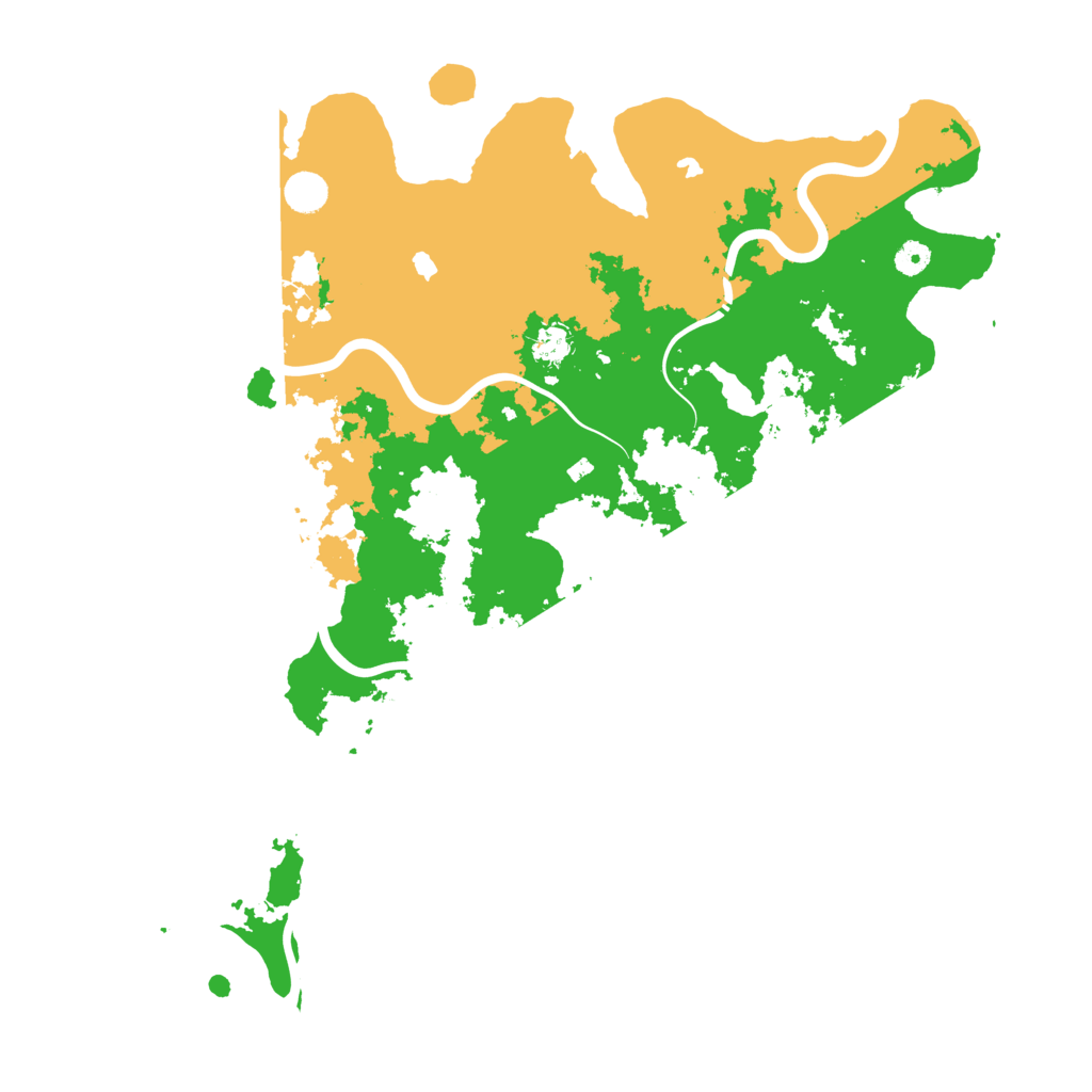 Biome Rust Map: Procedural Map, Size: 4750, Seed: 849809516